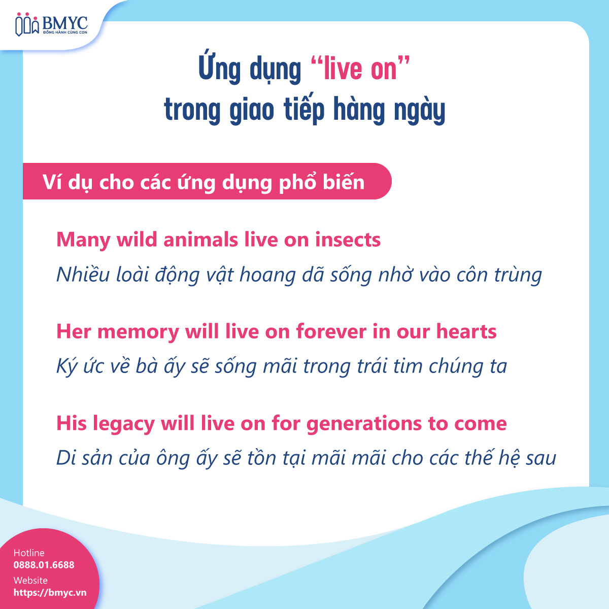 Live-on-la-gi.1 Ứng dụng “live on” trong giao tiếp hàng ngày