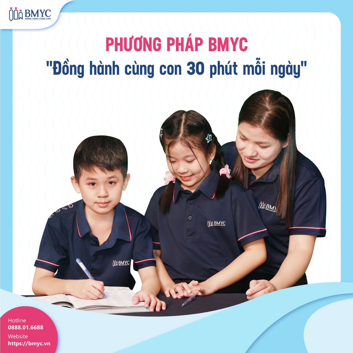 Phương pháp BMyC: "Đồng hành cùng con 30 phút mỗi ngày"