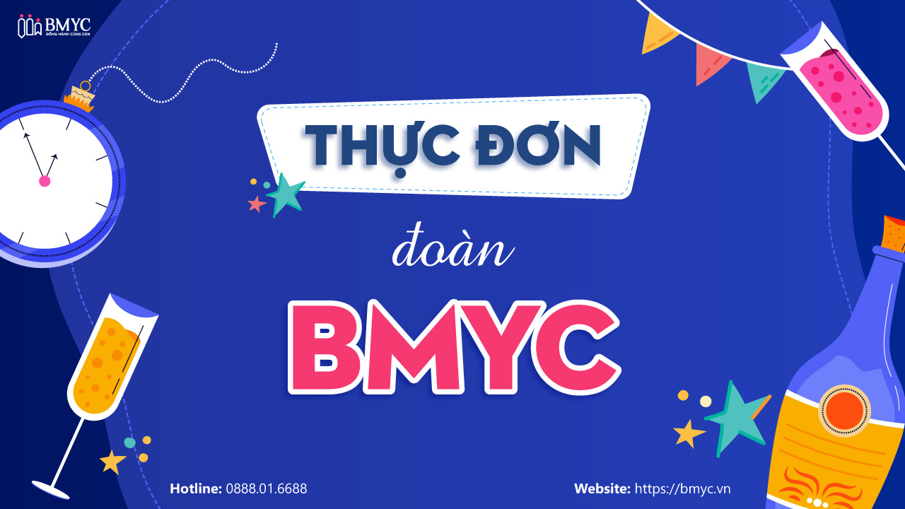 Thực đơn đoàn BMyC Thực đơn đoàn BMyC
