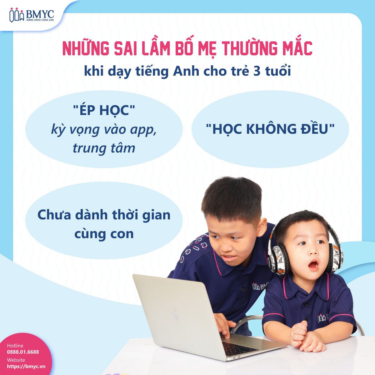 Những sai lầm bố mẹ thường mắc khi dạy tiếng Anh cho trẻ 3 tuổi
