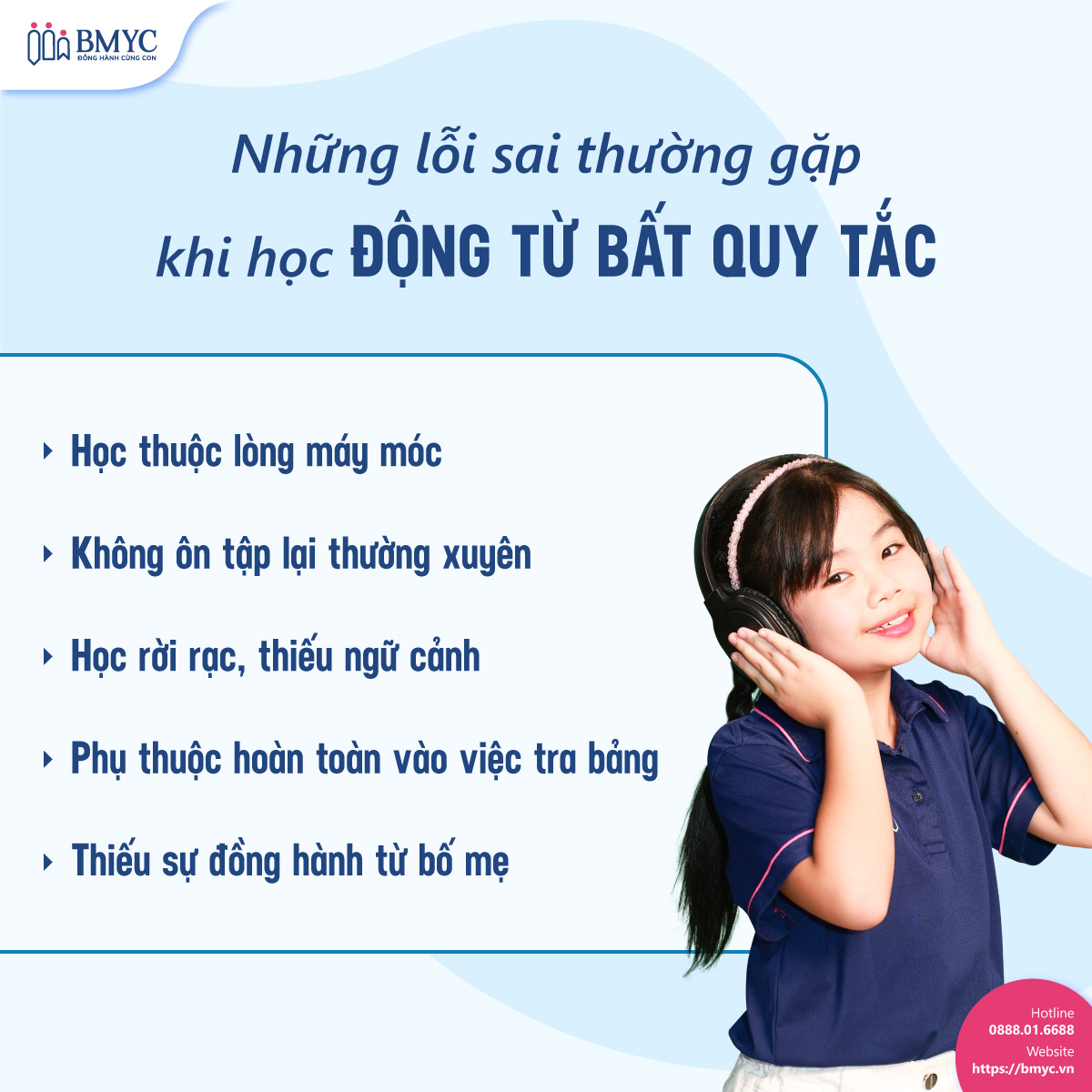 Những lỗi sai thường gặp khi học động từ bất quy tắc
