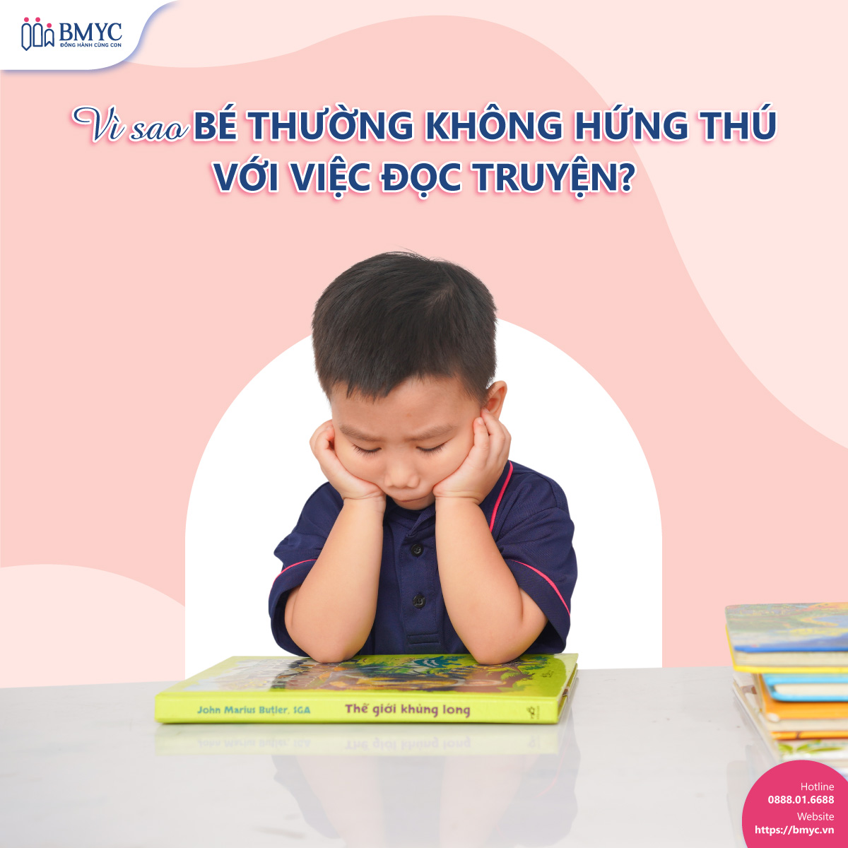 Vì sao bé thường không hứng thú với việc đọc truyện?