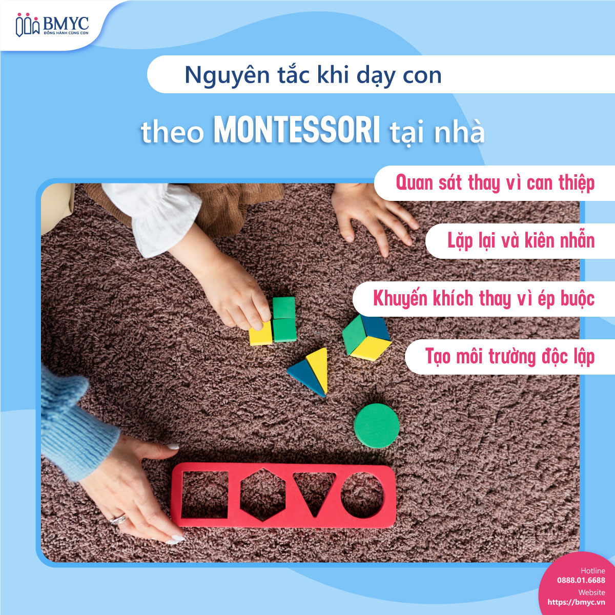 Phuong-phap-Montessori....2 Nguyên tắc khi dạy con theo Montessori tại nhà