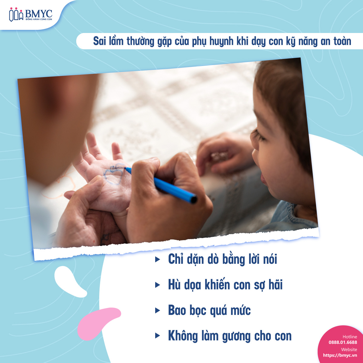 Sai lầm thường gặp của phụ huynh khi dạy con kỹ năng an toàn