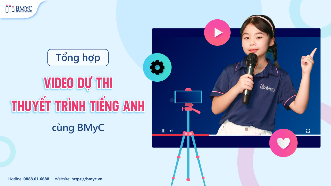 Tổng hợp video dự thi thuyết trình tiếng Anh cùng BMyC