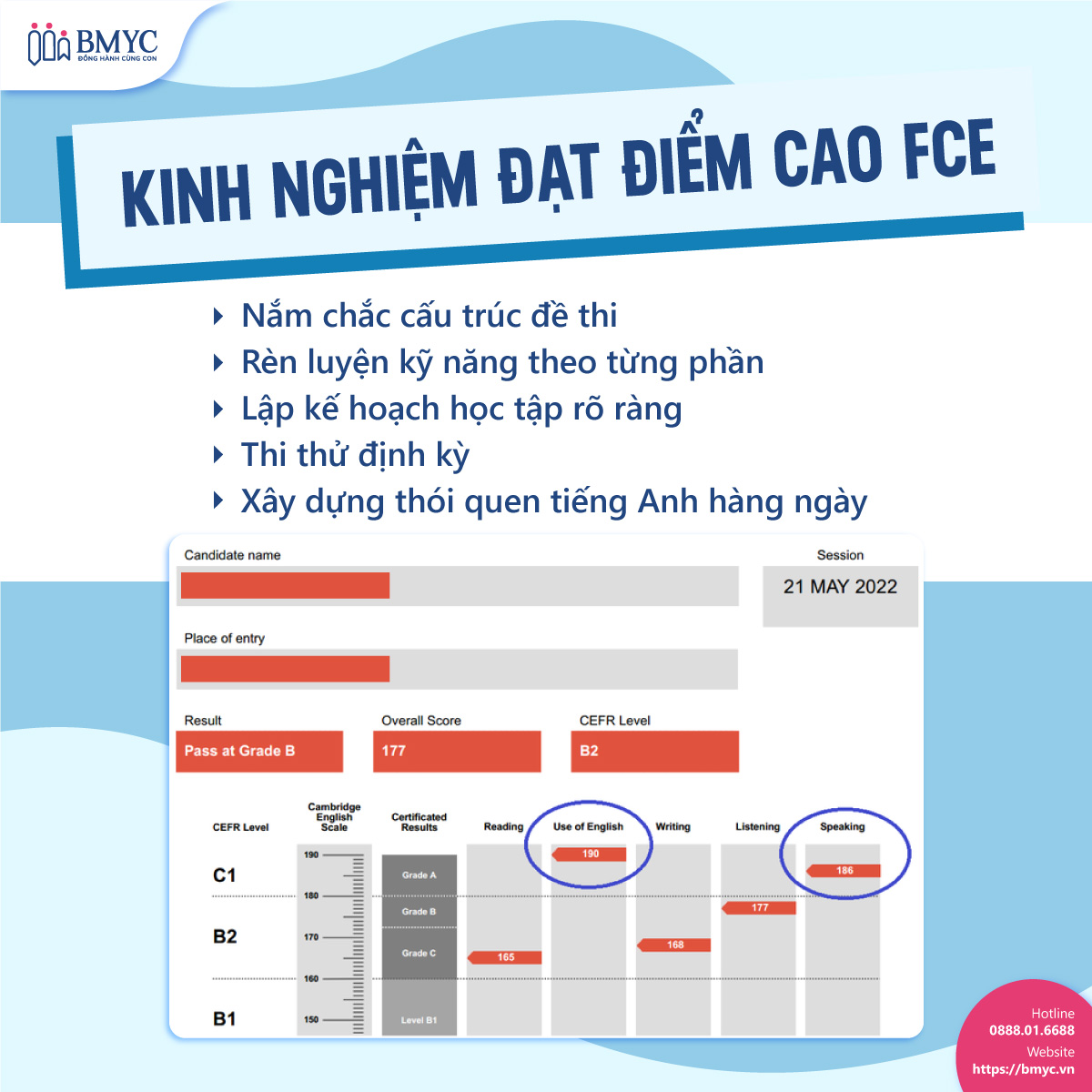 Kinh nghiệm đạt điểm cao FCE