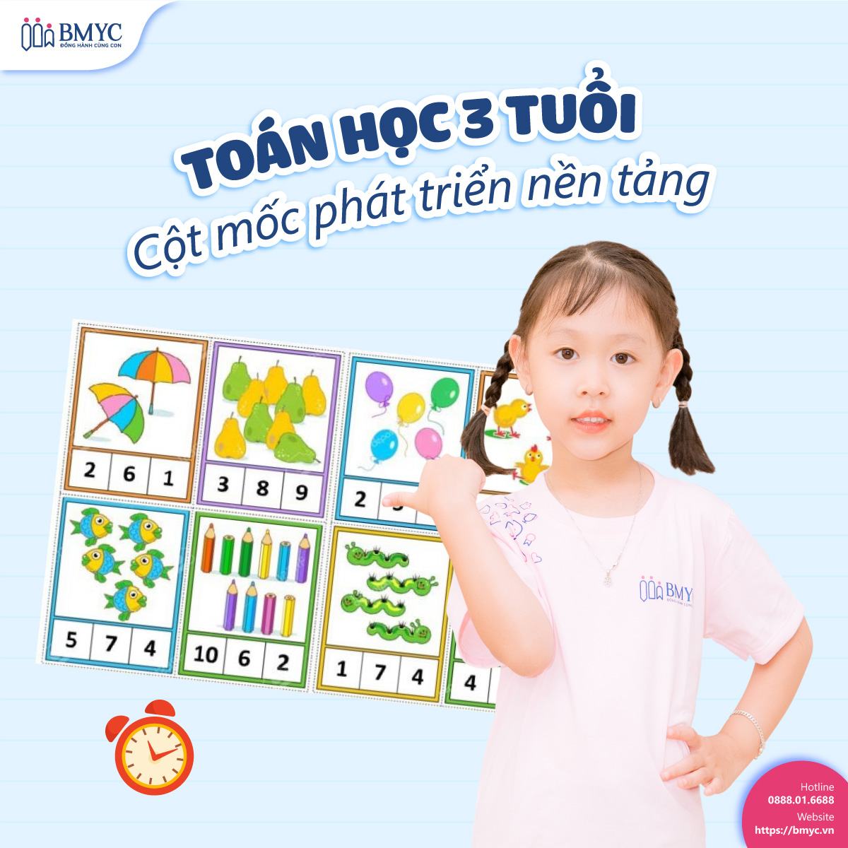Đề Toán cho trẻ 3 tuổi: Kích hoạt logic & sáng tạo – Hành trình học mà chơi 1 Toán học 3 tuổi – Cột mốc phát triển nền tảng