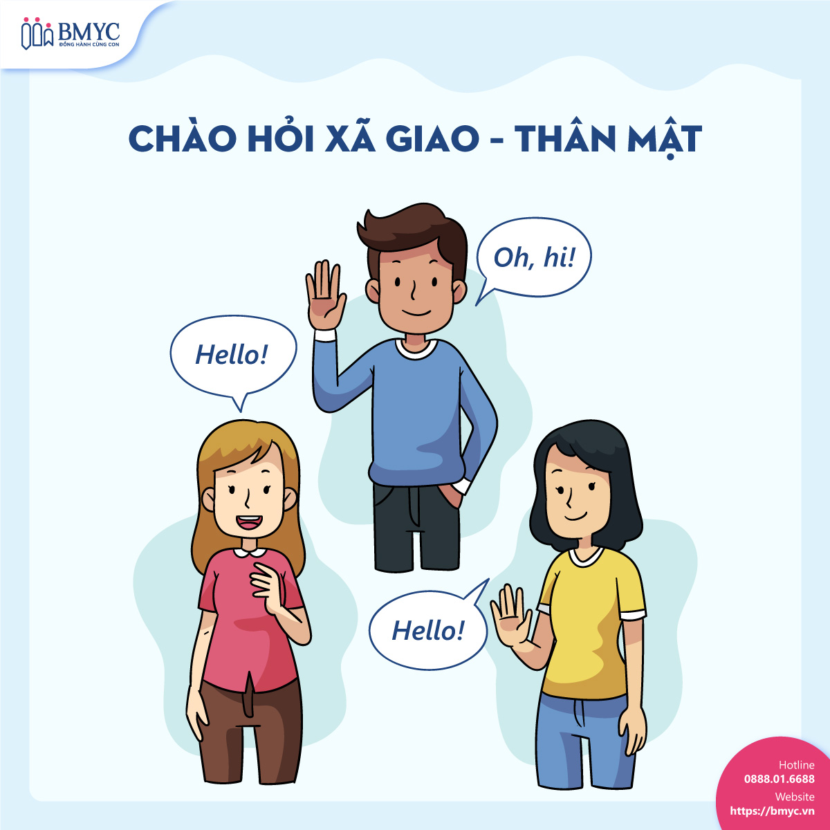 Chào hỏi xã giao – thân mật