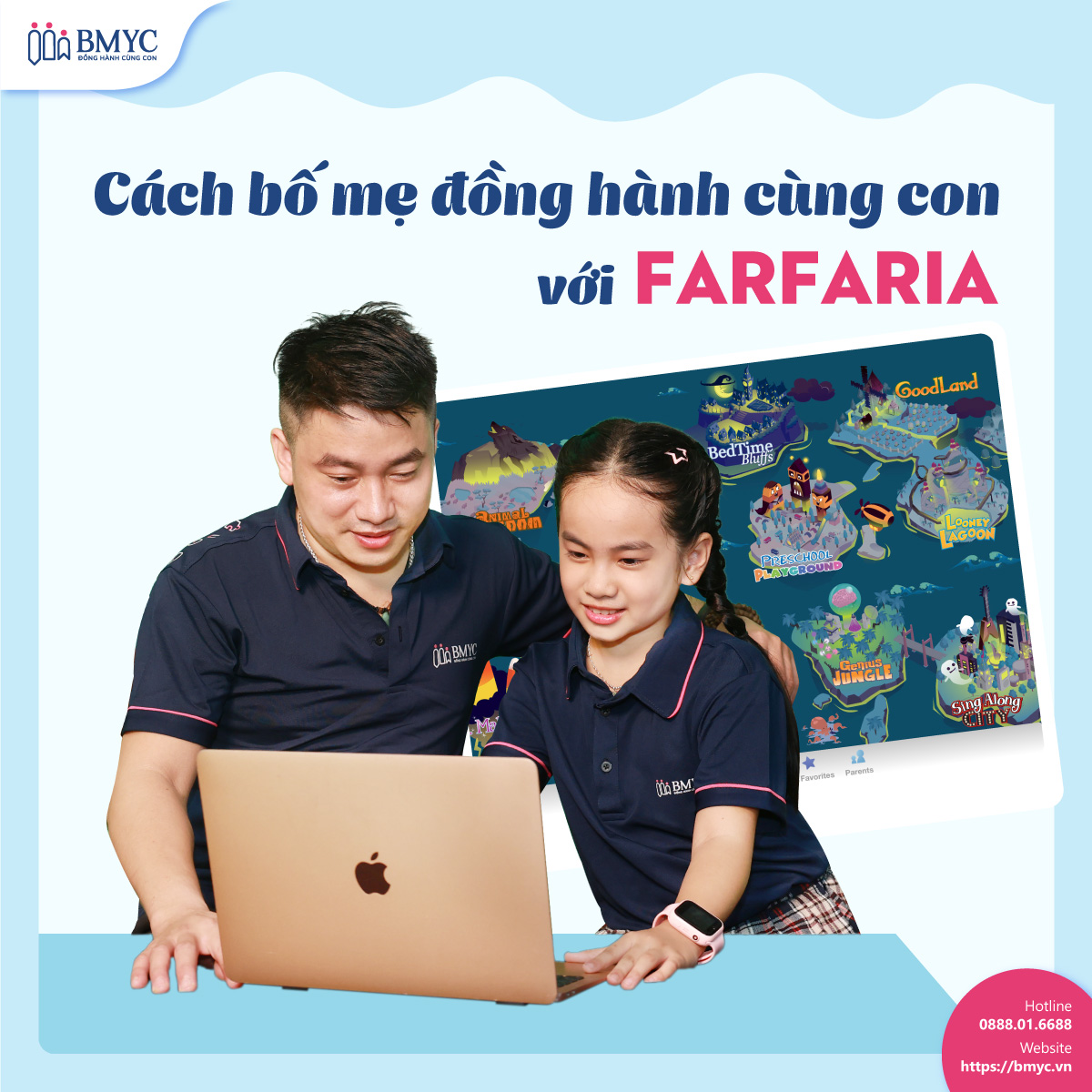huong-dan-su-dung-app-farfaria....2 Cách bố mẹ đồng hành cùng con với Farfaria
