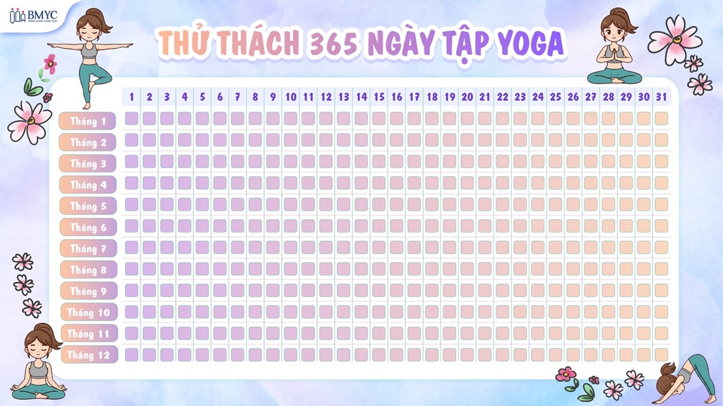 365 ngày tập yoga
