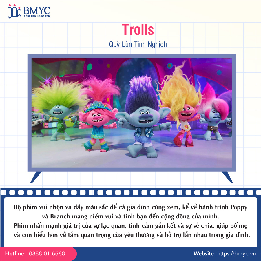 Trolls – Quỳ Lùn Tinh Nghịch