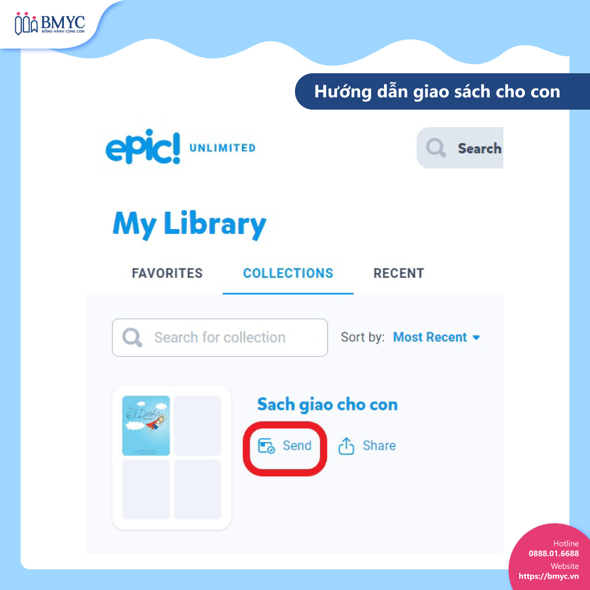 Hướng dẫn giao sách cho con