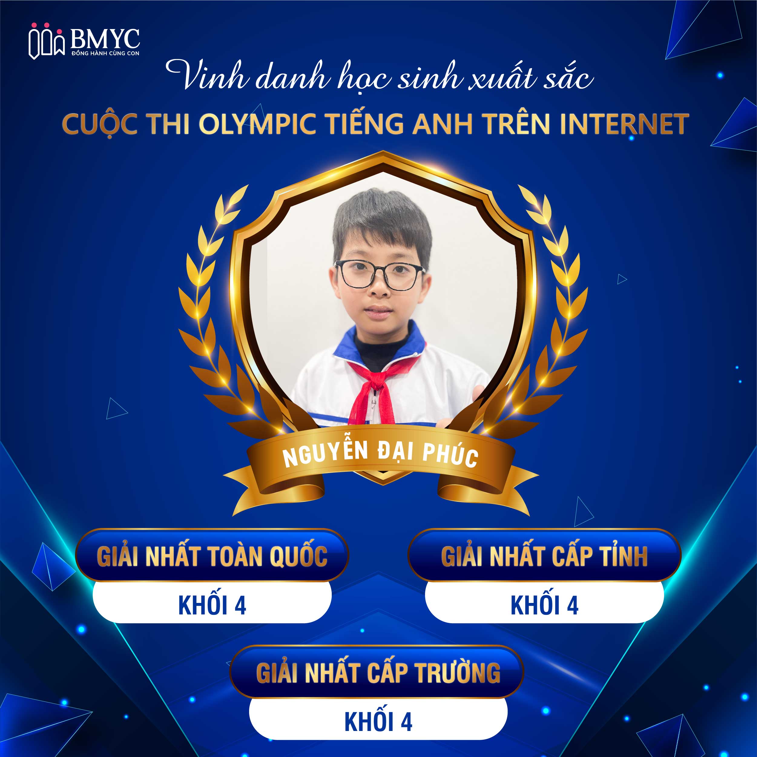 BMyC vinh danh học viên xuất sắc đạt thành tích cao cuộc thi IOE cấp trường 2026 1 IOE 2025 31