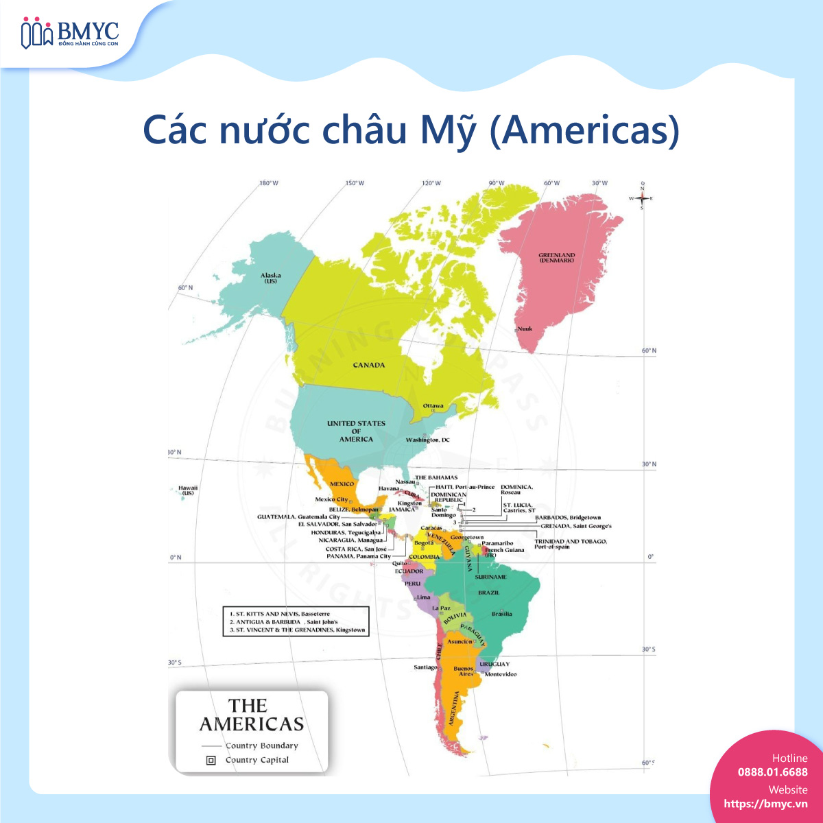 Các nước châu Mỹ (Americas)