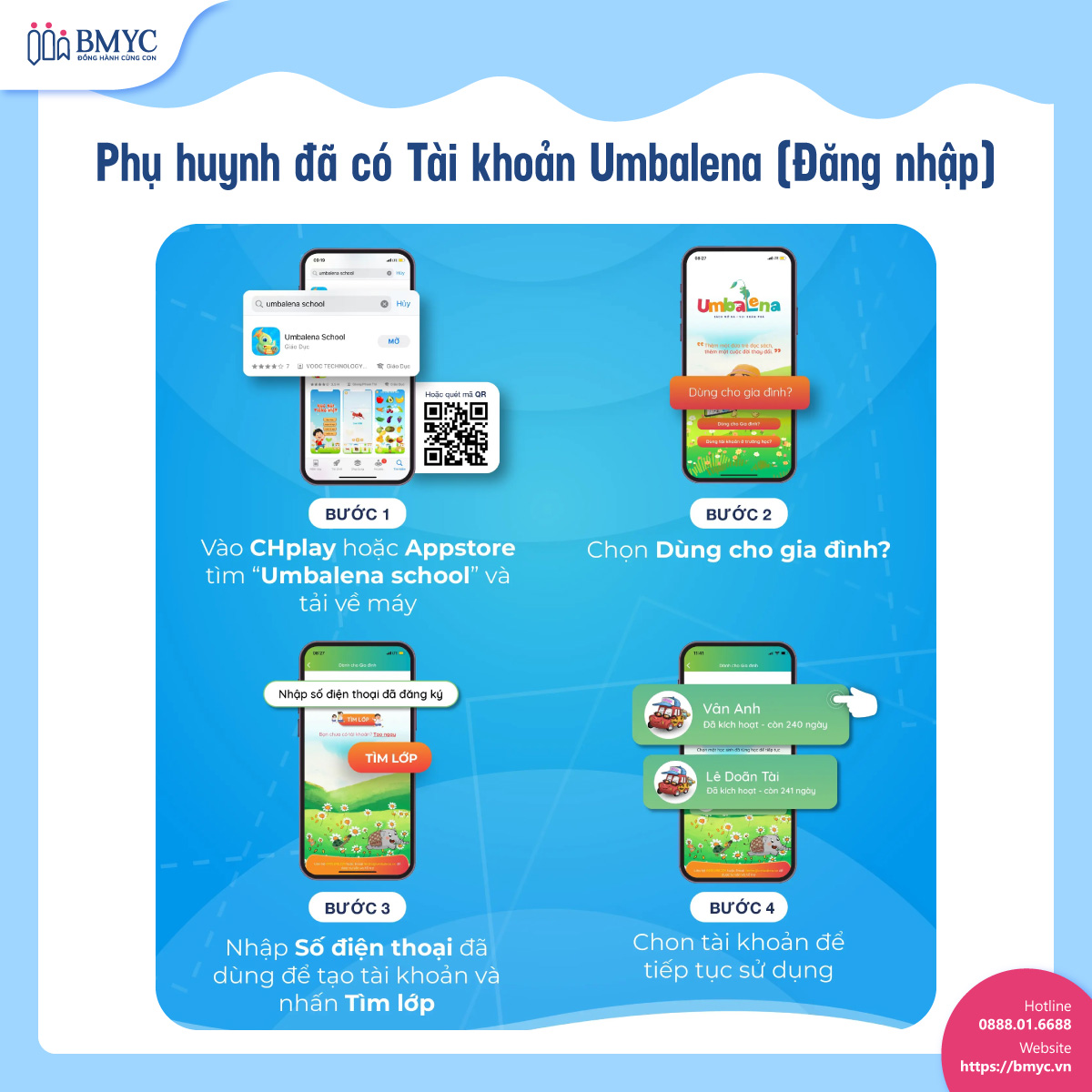 Thu-vien-so-Umbalena....10 Phụ huynh đã có Tài khoản Umbalena