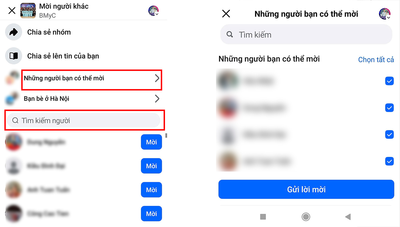 chon ban be muon moi