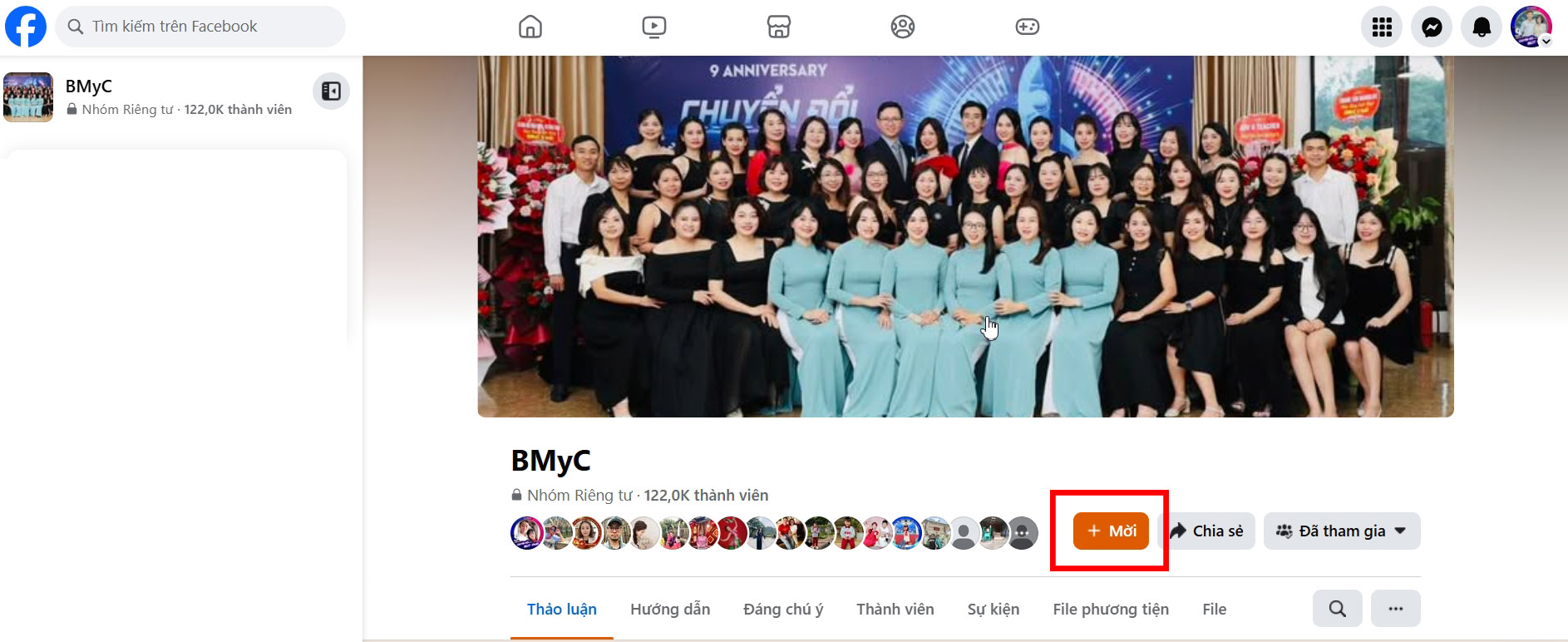moi vao nhom bmyc