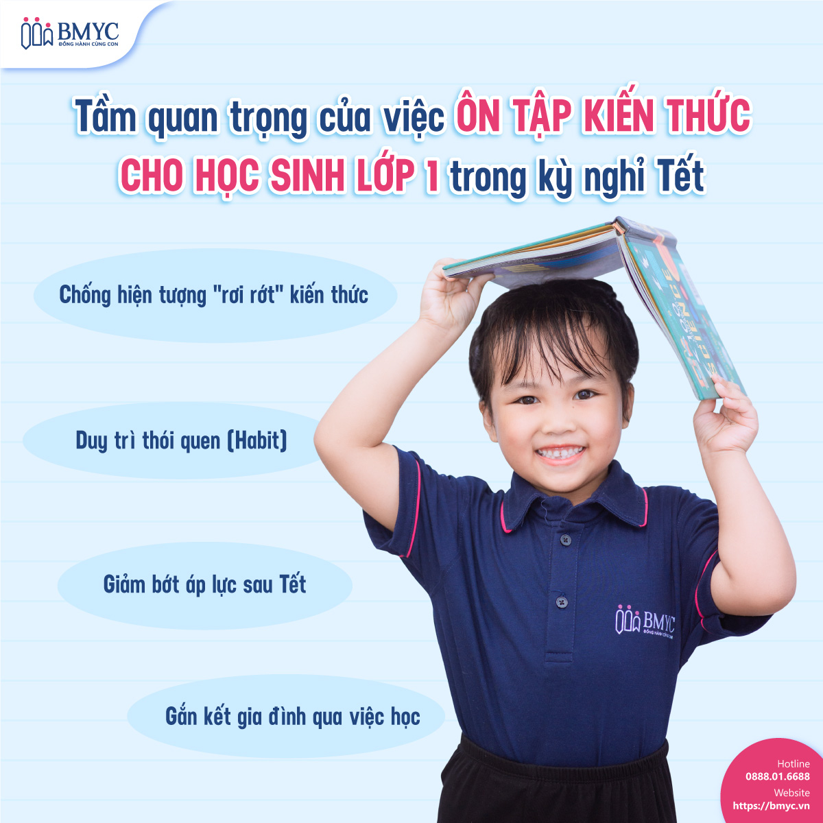 Tầm quan trọng của việc ôn tập kiến thức cho học sinh lớp 1 trong kỳ nghỉ Tết