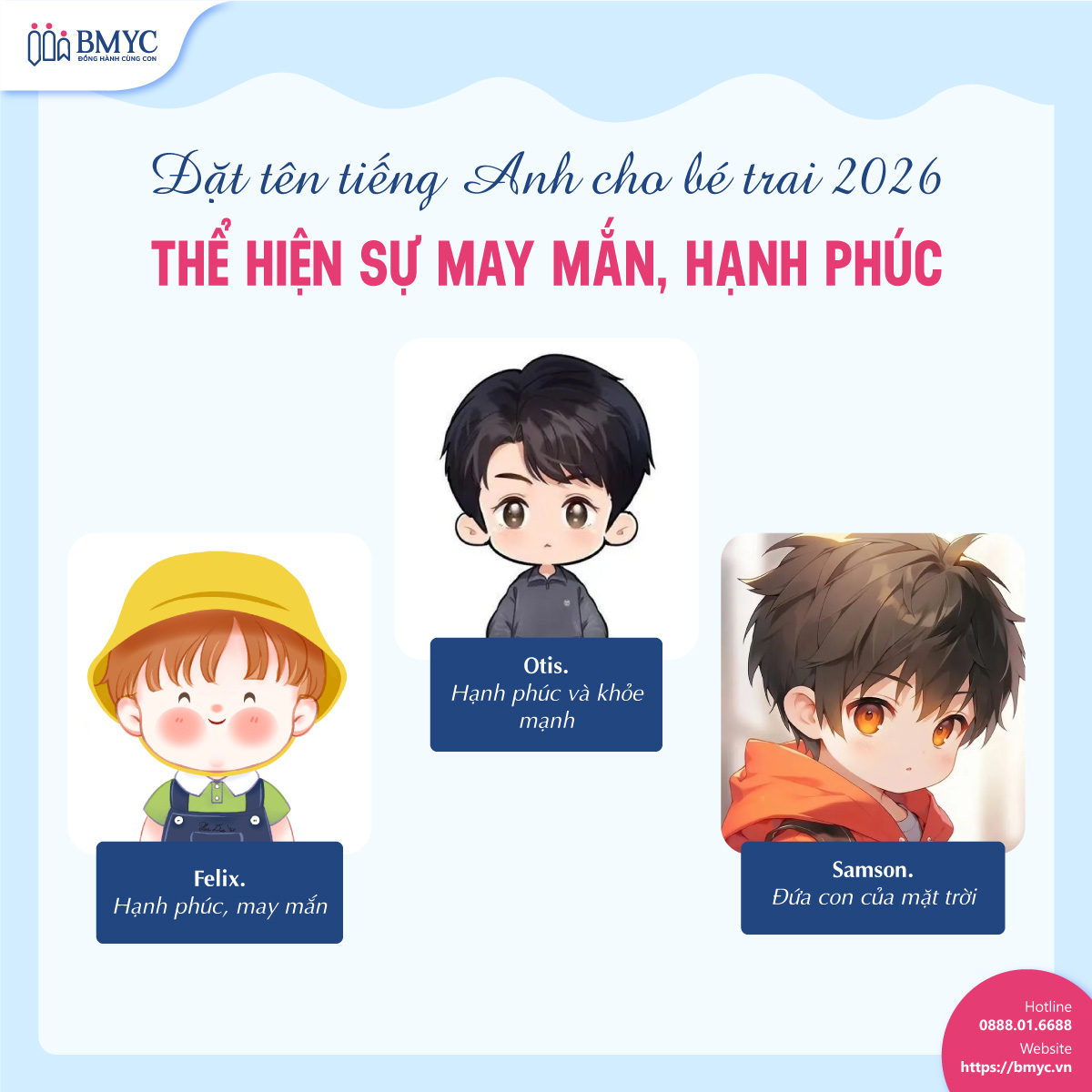 Đặt tên tiếng Anh cho bé trai 2026 thể hiện sự may mắn, hạnh phúc Đặt tên tiếng Anh cho bé trai 2026 thể hiện sự may mắn, hạnh phúc