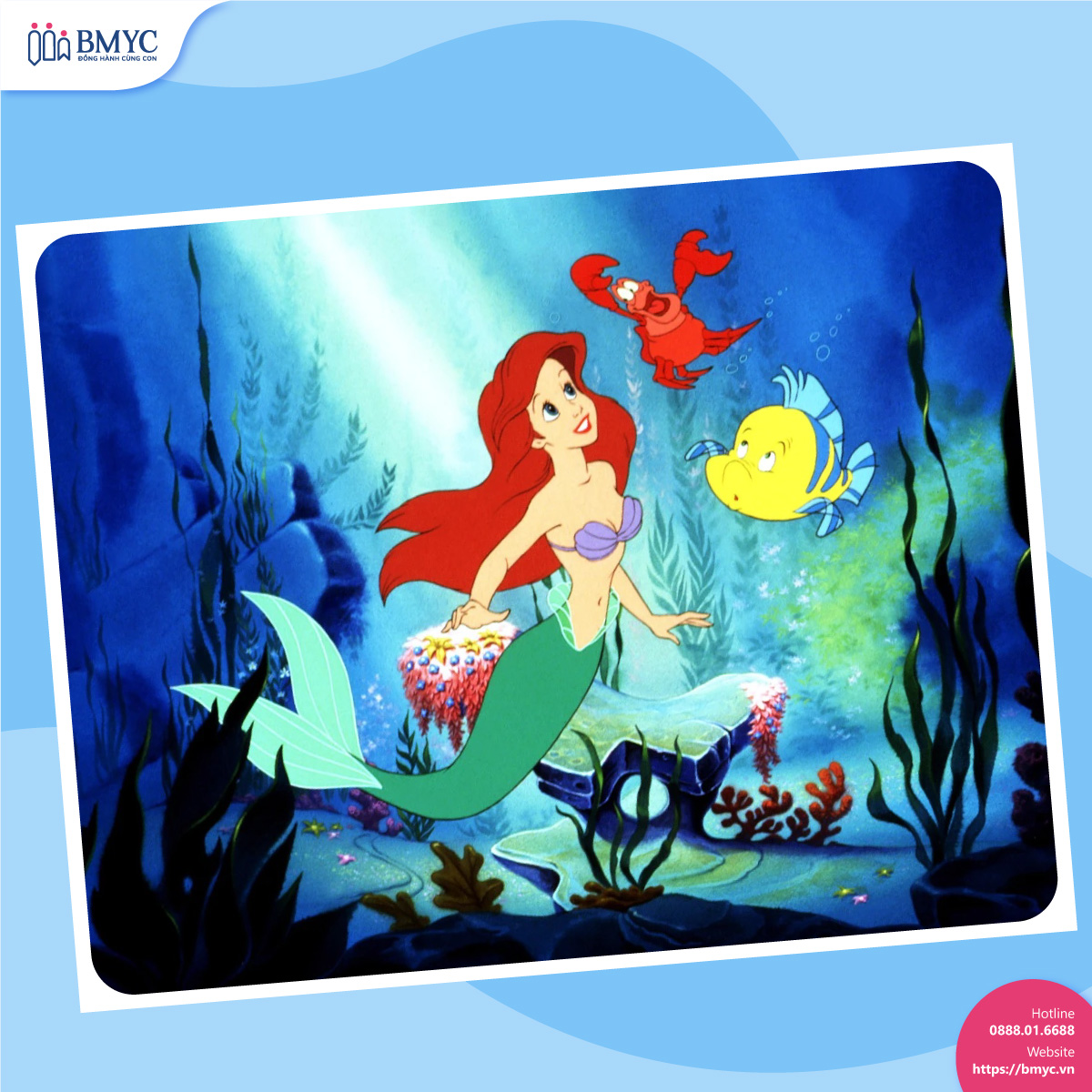 The Little Mermaid”: Nàng tiên cá bé nhỏ