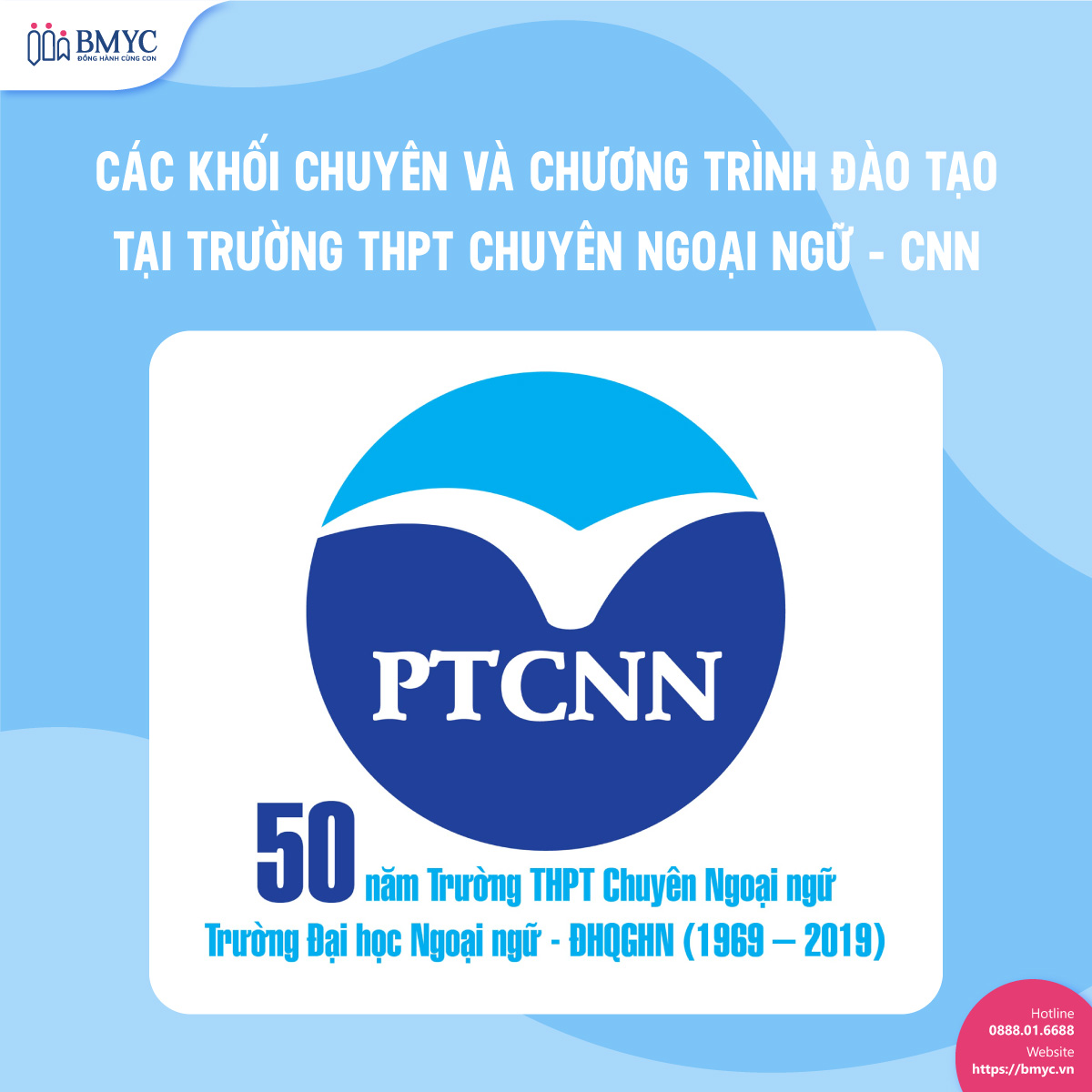 Các khối chuyên và Chương trình đào tạo tại Trường THPT Chuyên Ngoại Ngữ - CNN Các khối chuyên và Chương trình đào tạo tại Trường THPT Chuyên Ngoại Ngữ - CNN