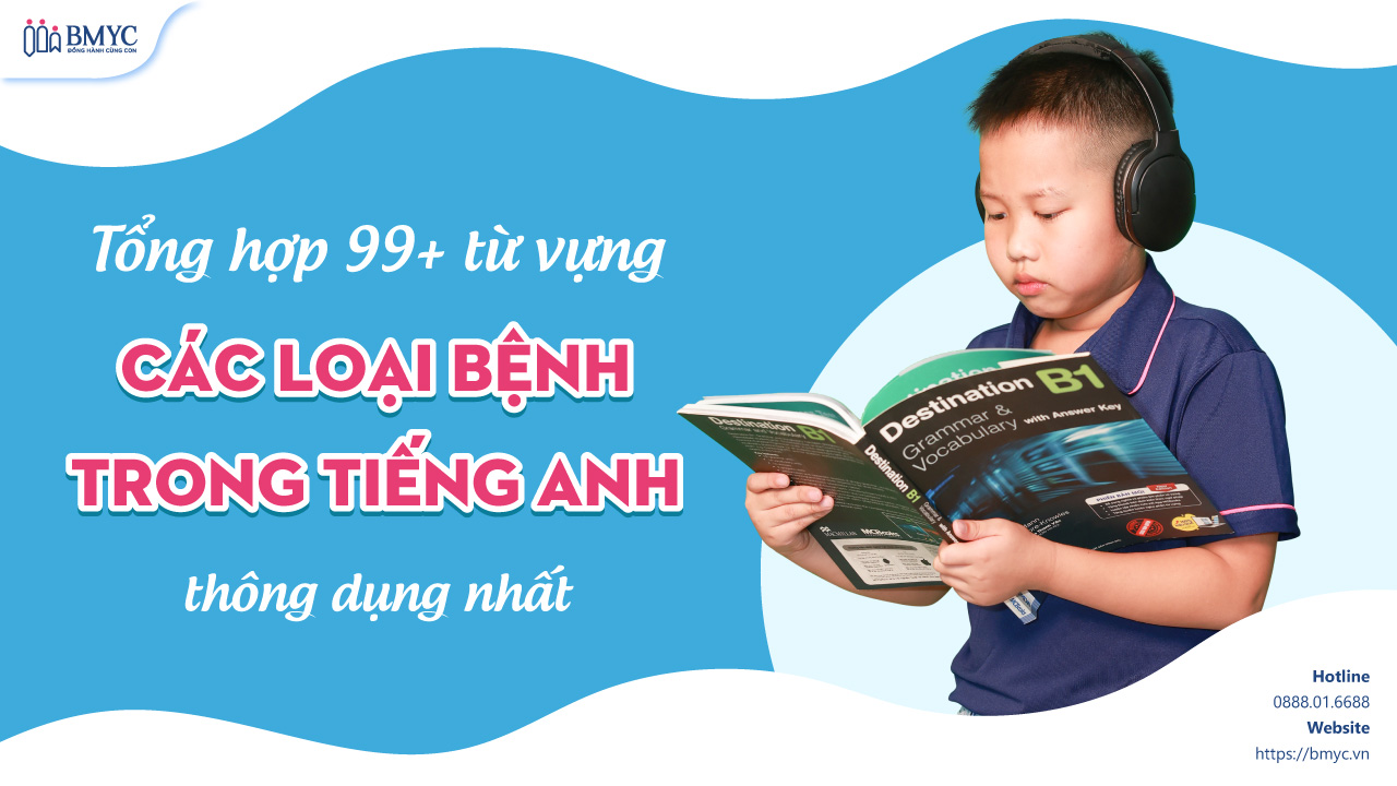 Tổng hợp 99+ Từ Vựng Các loại bệnh trong tiếng Anh thông dụng nhất