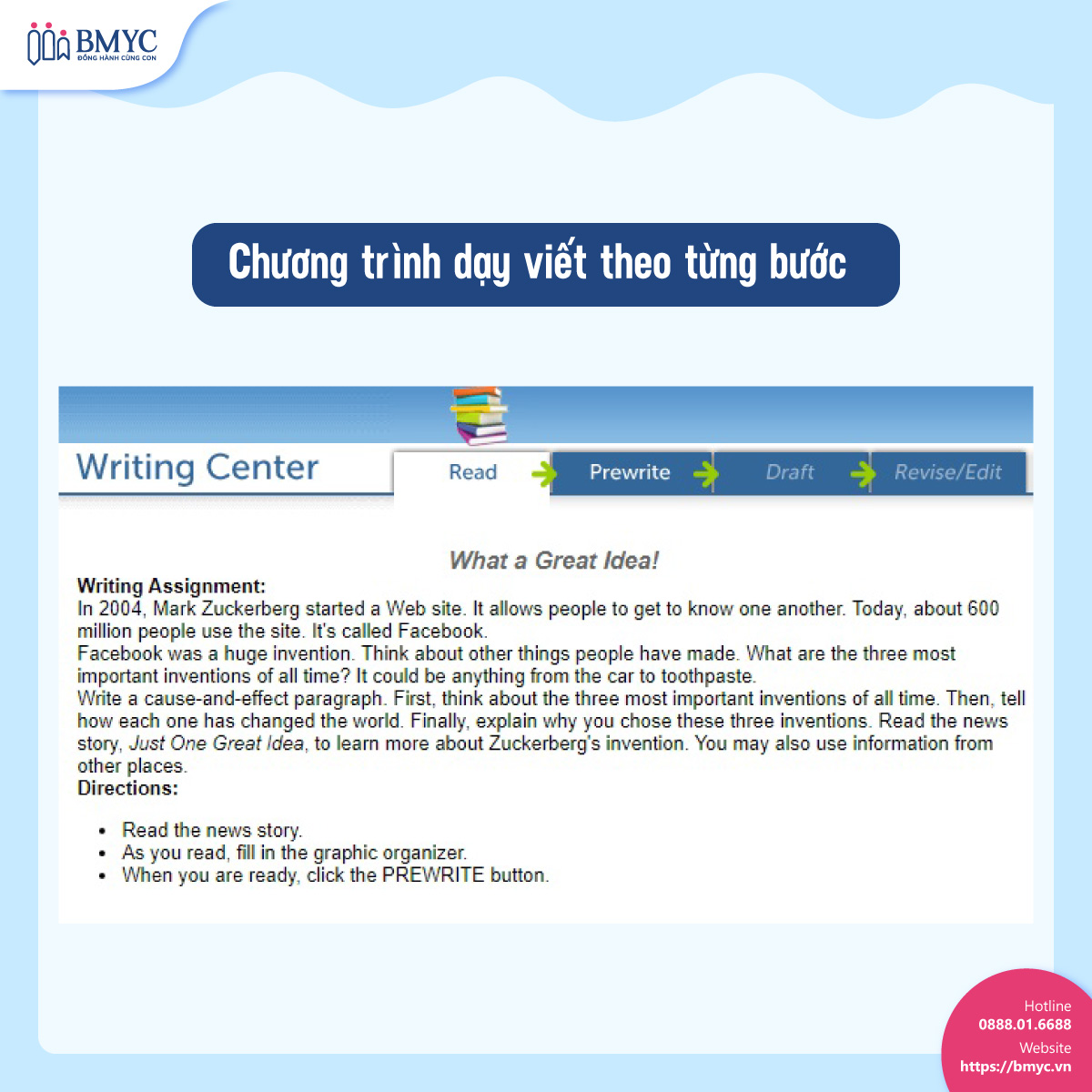 Chương trình dạy viết theo từng bước khoa học, bài bản Chương trình dạy viết theo từng bước khoa học, bài bản