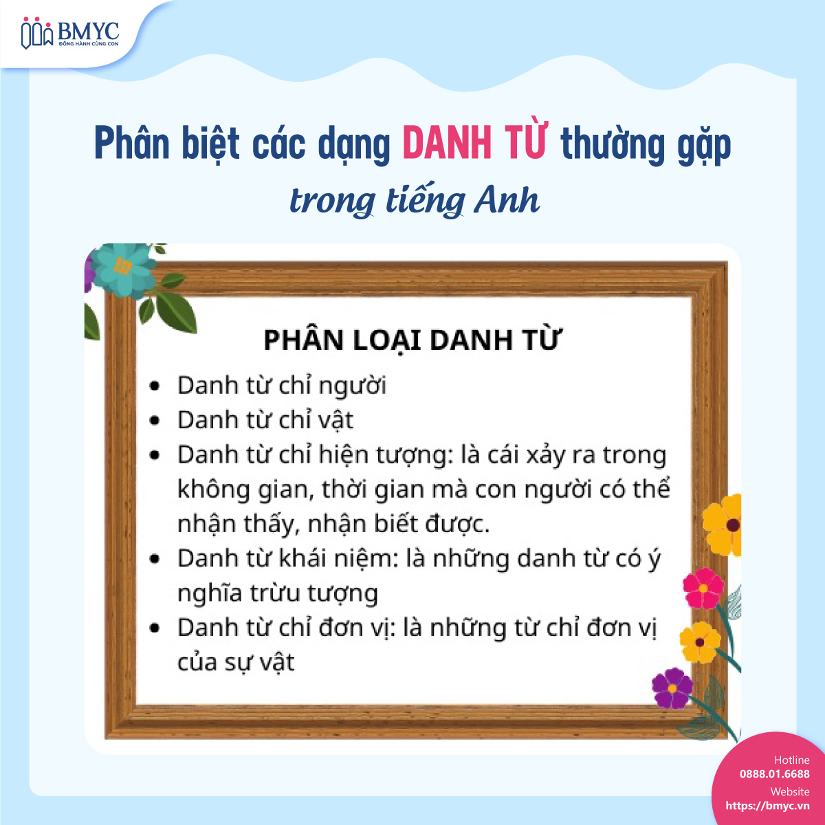 Phân biệt các dạng danh từ thường gặp trong tiếng Anh