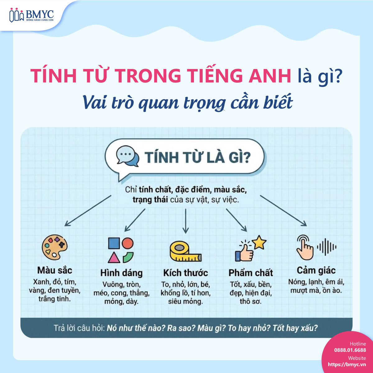 Tính từ trong tiếng Anh là gì? Vai trò quan trọng cần biết Tính từ trong tiếng Anh là gì? Vai trò quan trọng cần biết