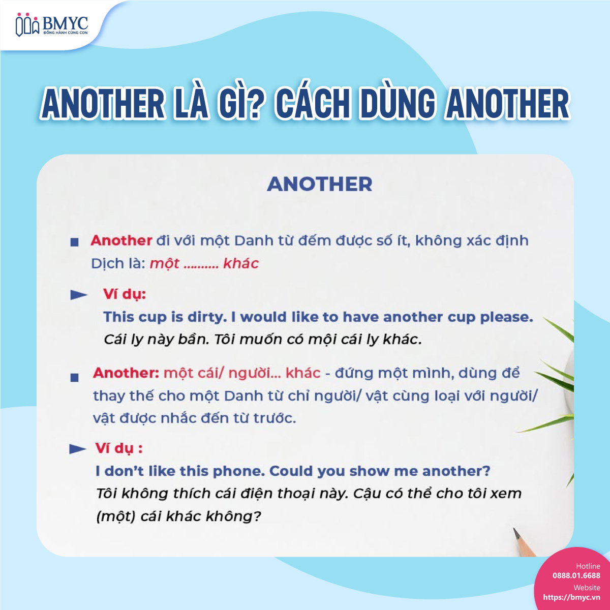 Another là gì? Cách dùng Another