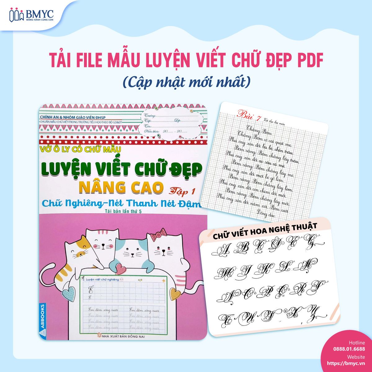 Tải File mẫu luyện viết chữ đẹp PDF (Cập nhật mới nhất)