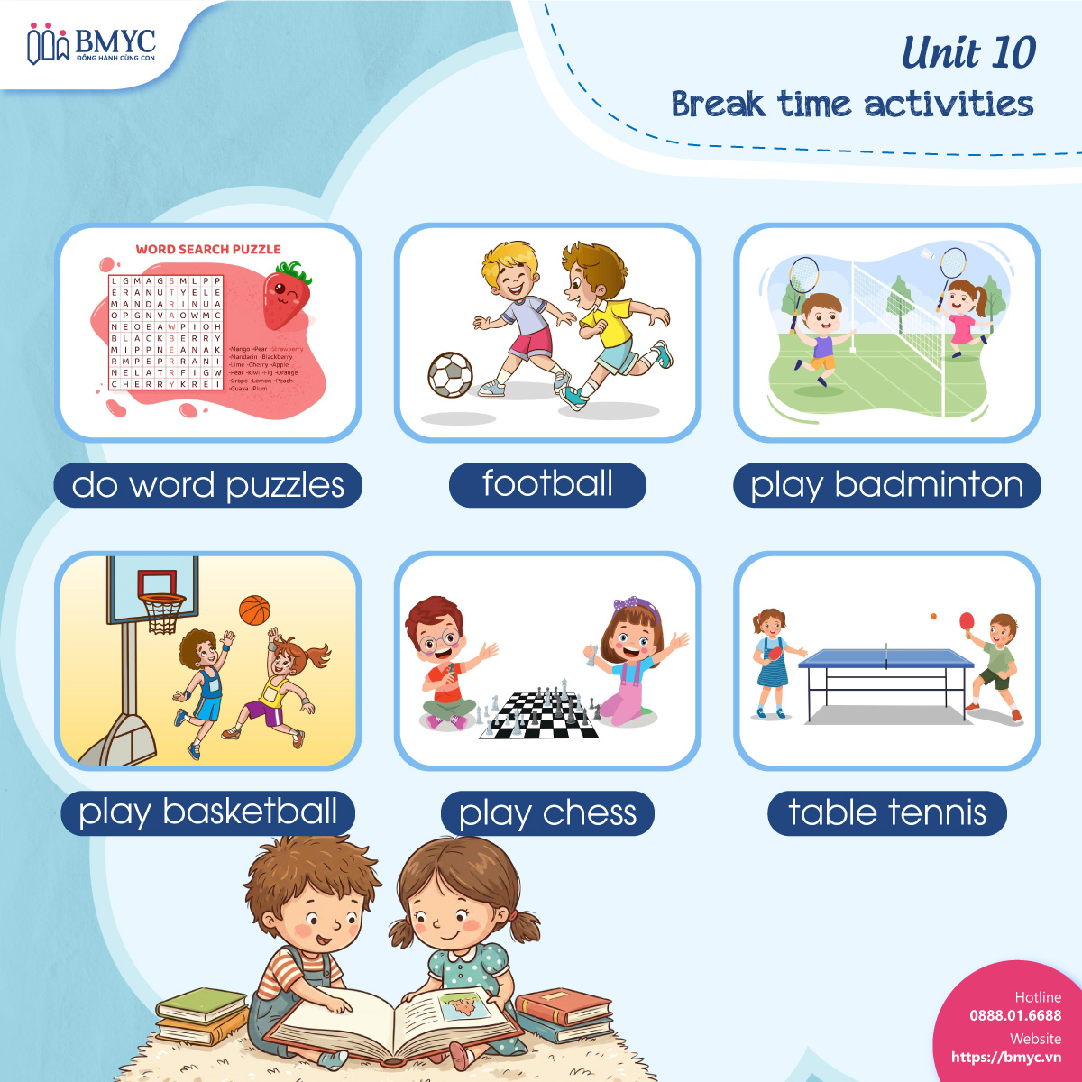 Unit 10: Break time activities