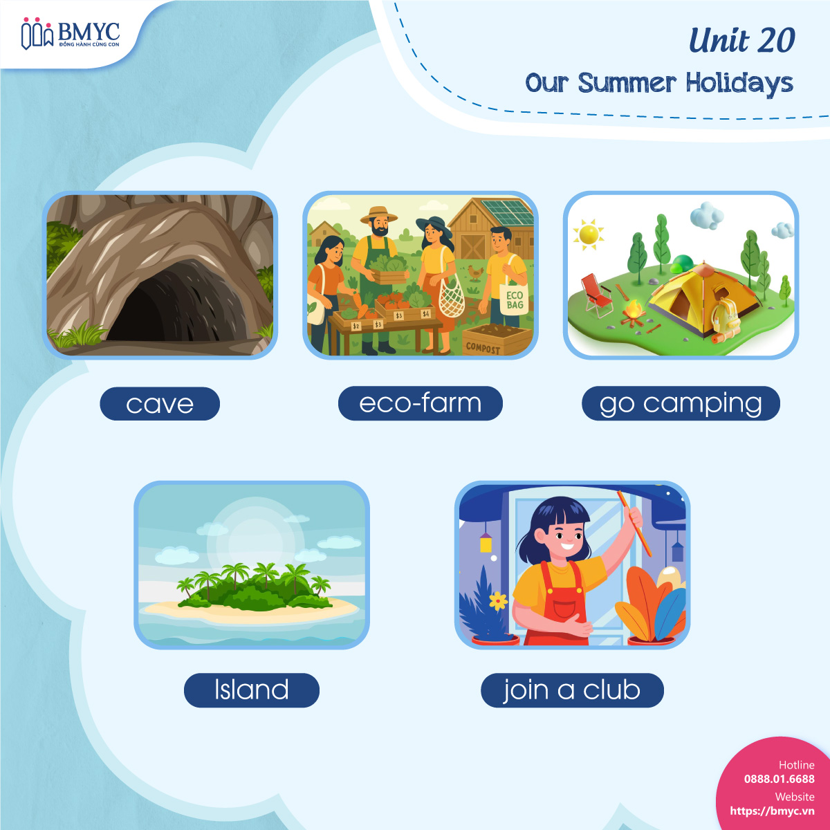 Unit 20: Our Summer Holidays
