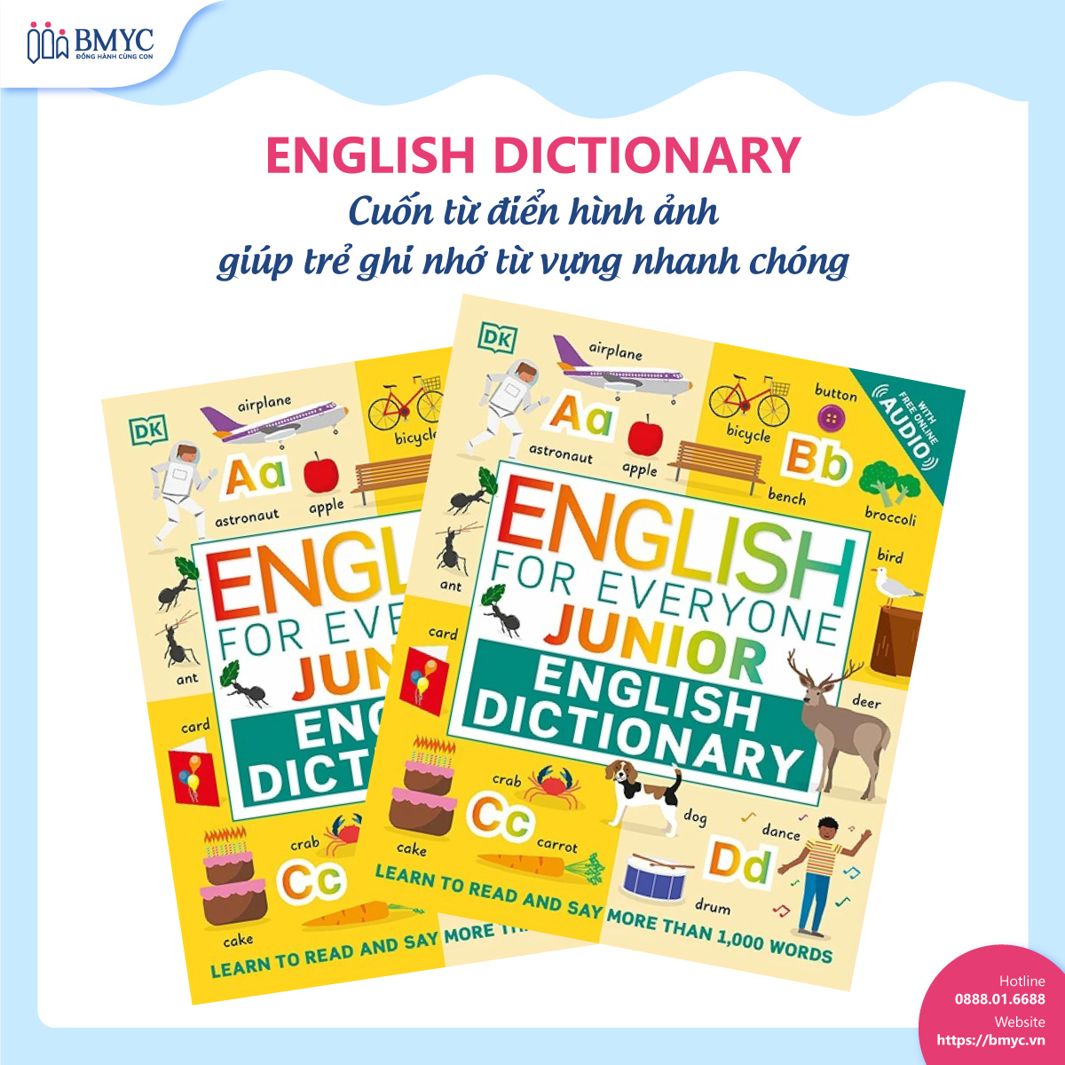 English Dictionary – Cuốn từ điển hình ảnh giúp trẻ ghi nhớ từ vựng nhanh chóng