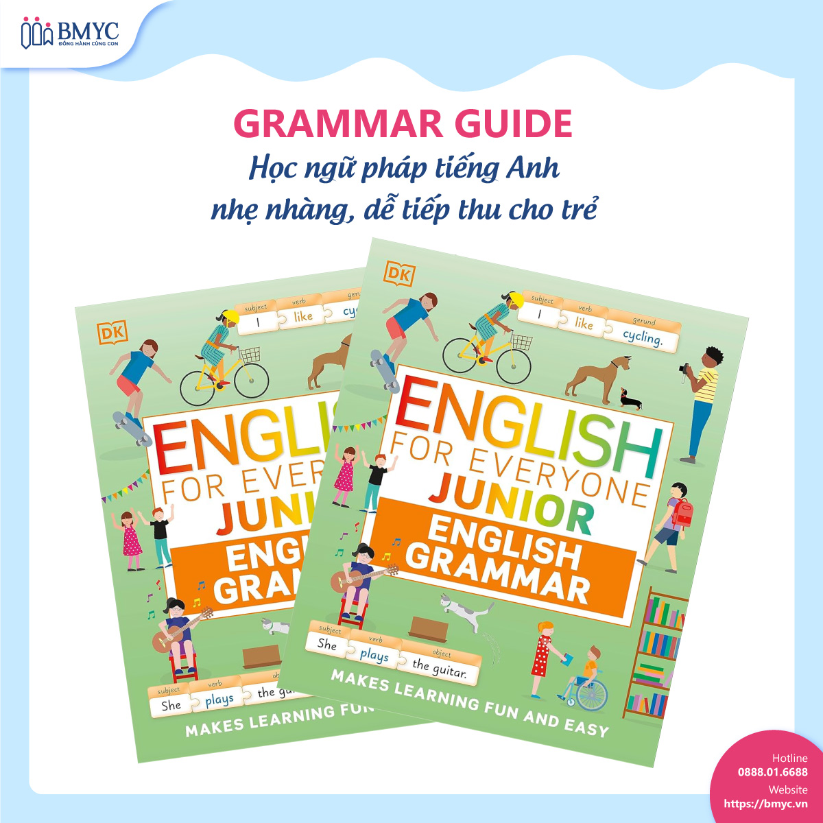 Grammar Guide – Học ngữ pháp tiếng Anh nhẹ nhàng, dễ tiếp thu cho trẻ