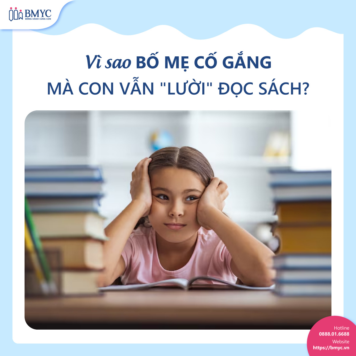 Vì sao bố mẹ cố gắng mà con vẫn "lười" đọc sách?