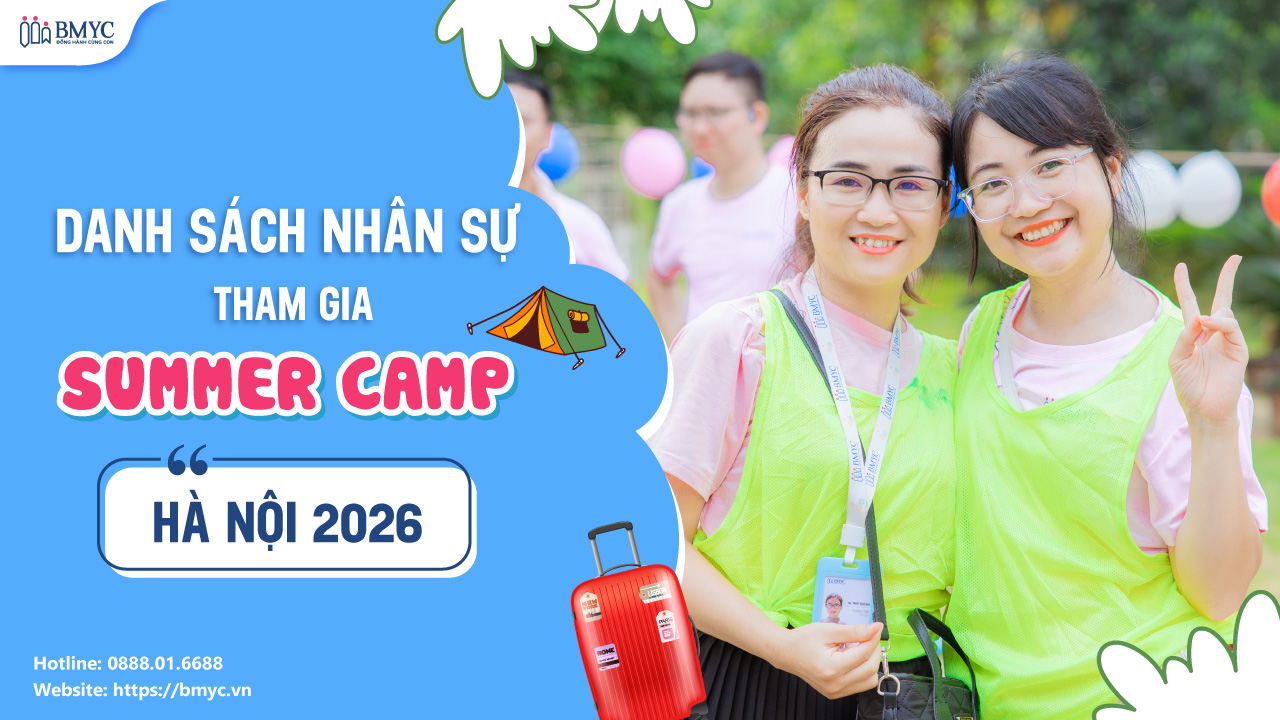 DANH SÁCH NHÂN SỰ BMYC THAM GIA CAMP HÀ NỘI 2026