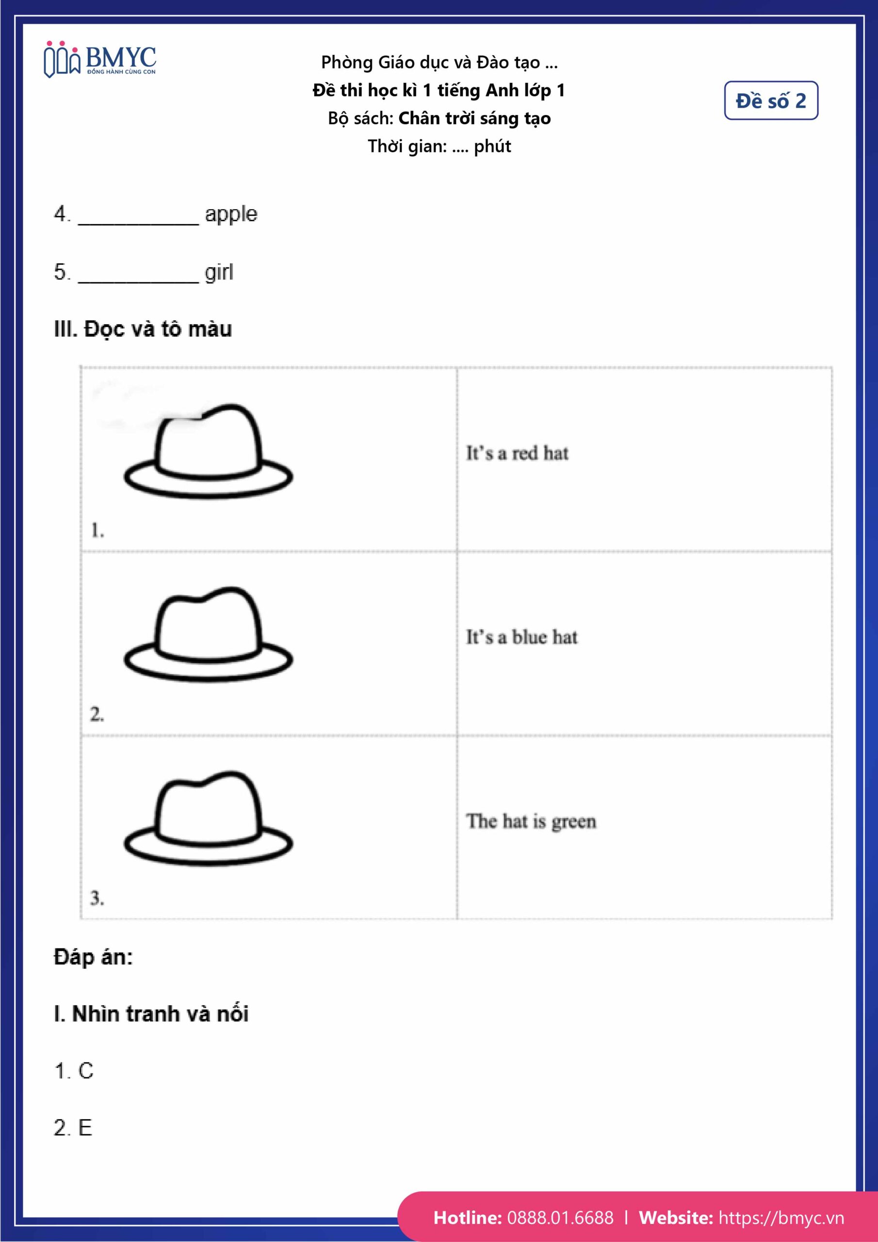 Đề số 2 Đề số 2