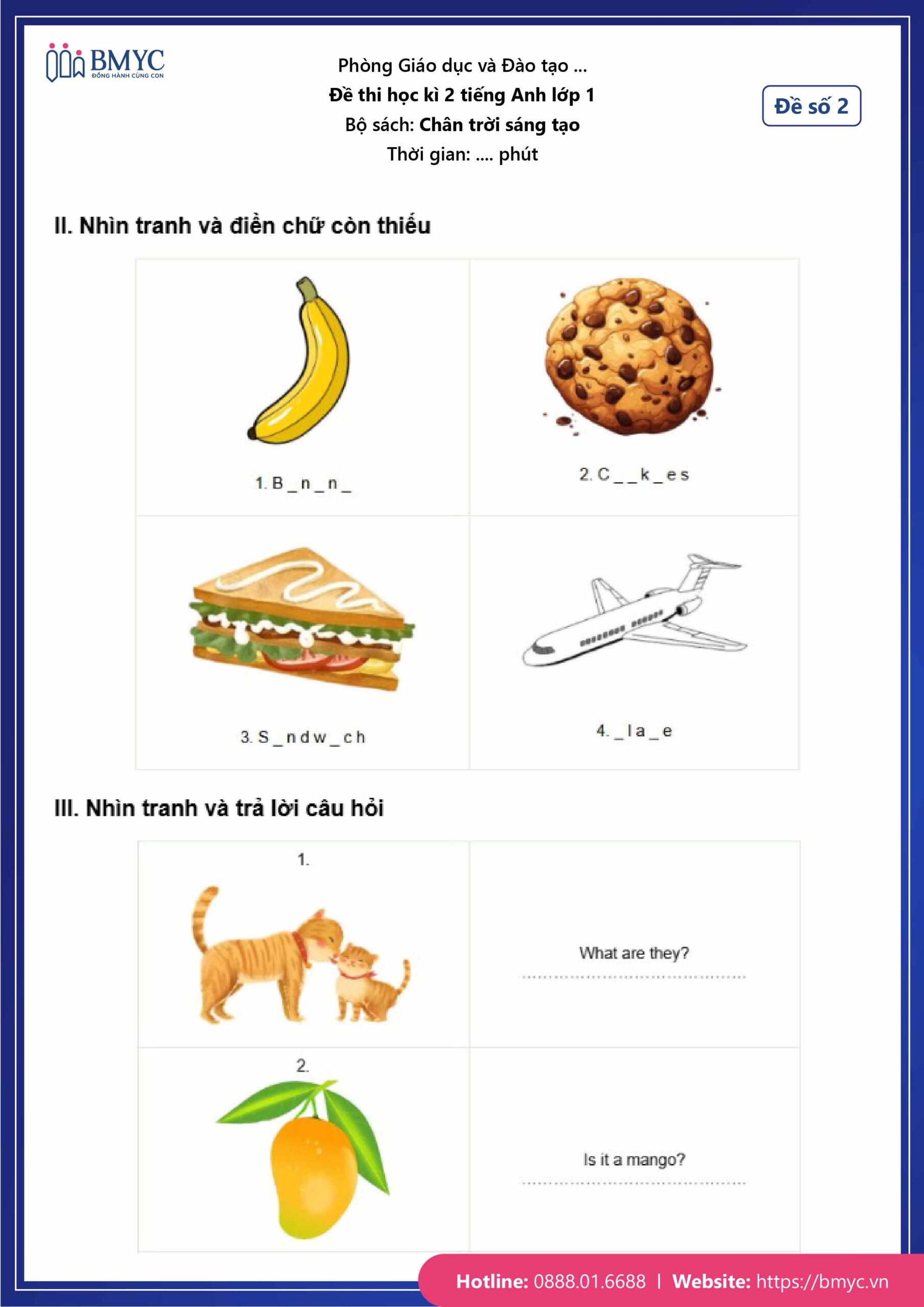 Đề số 2 Đề số 2