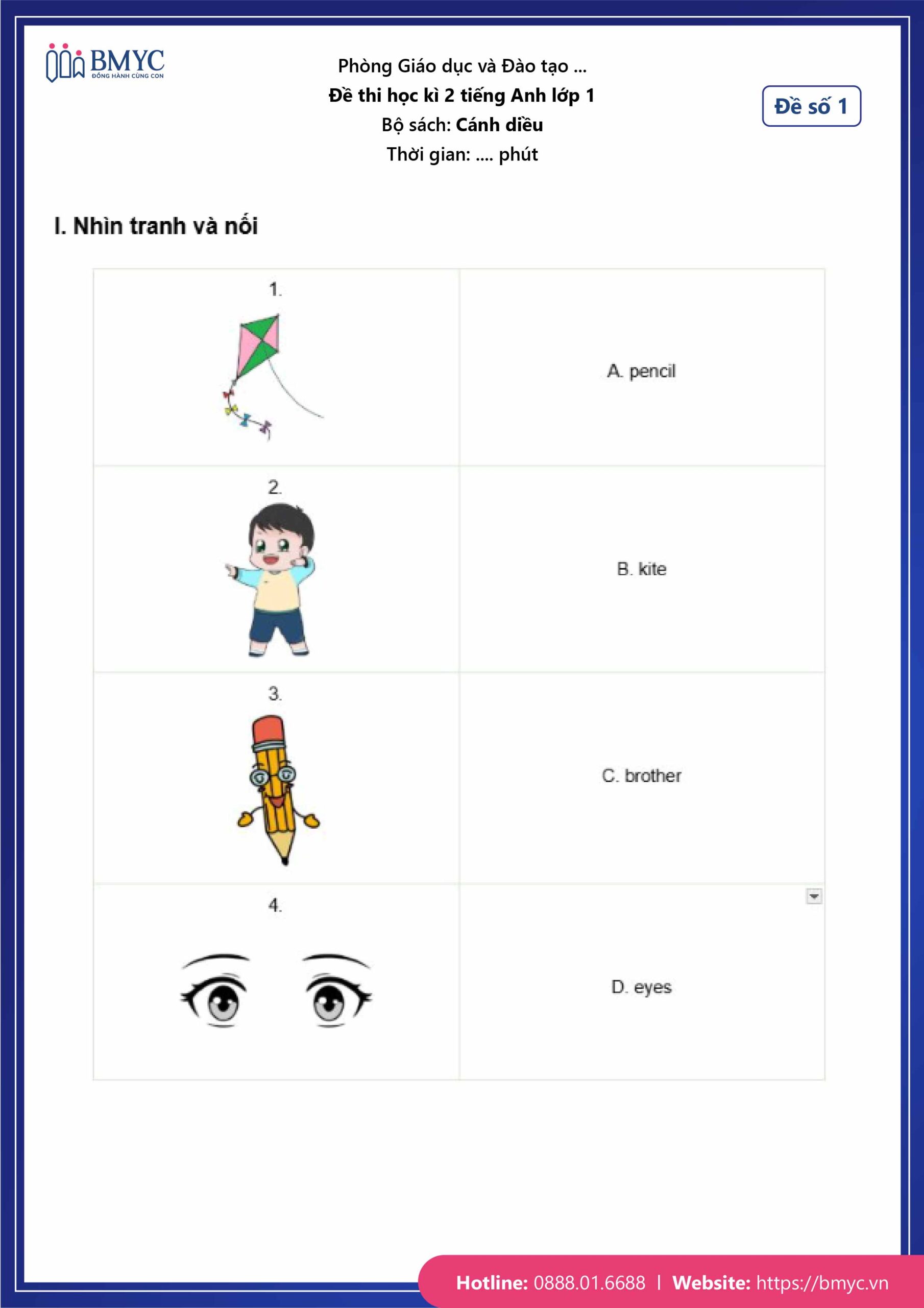 Đề số 1 Đề số 1