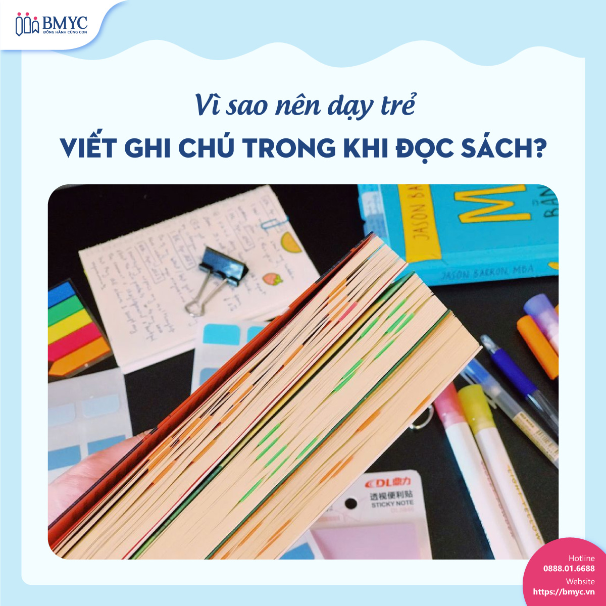 Vì sao nên dạy trẻ viết ghi chú trong khi đọc sách?