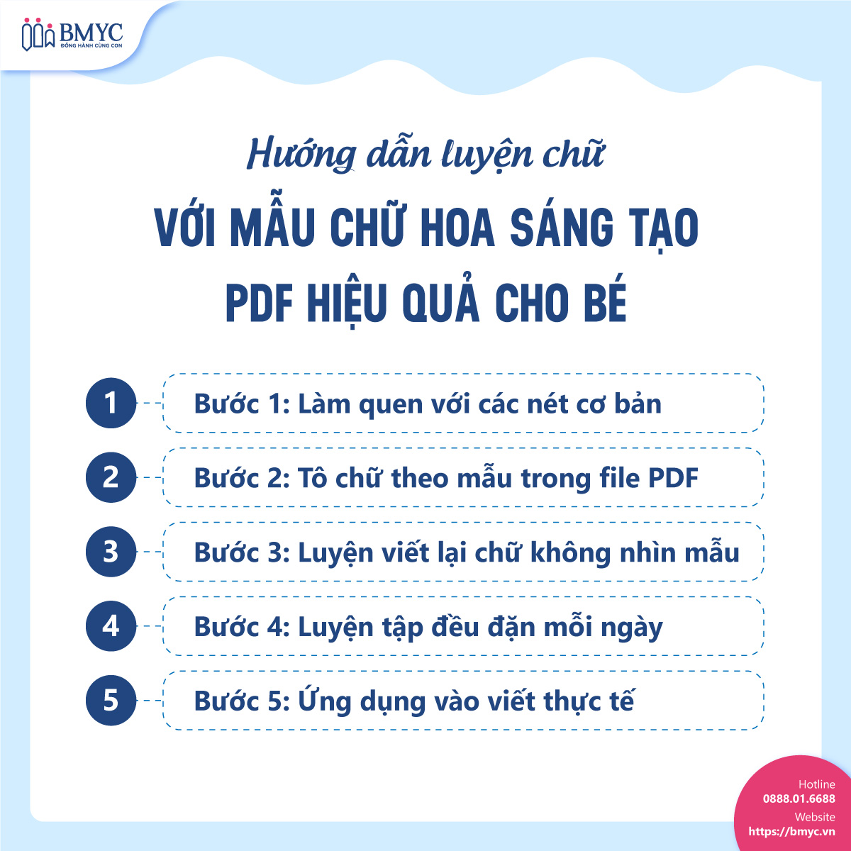 Hướng dẫn luyện chữ với mẫu chữ hoa sáng tạo PDF hiệu quả cho bé