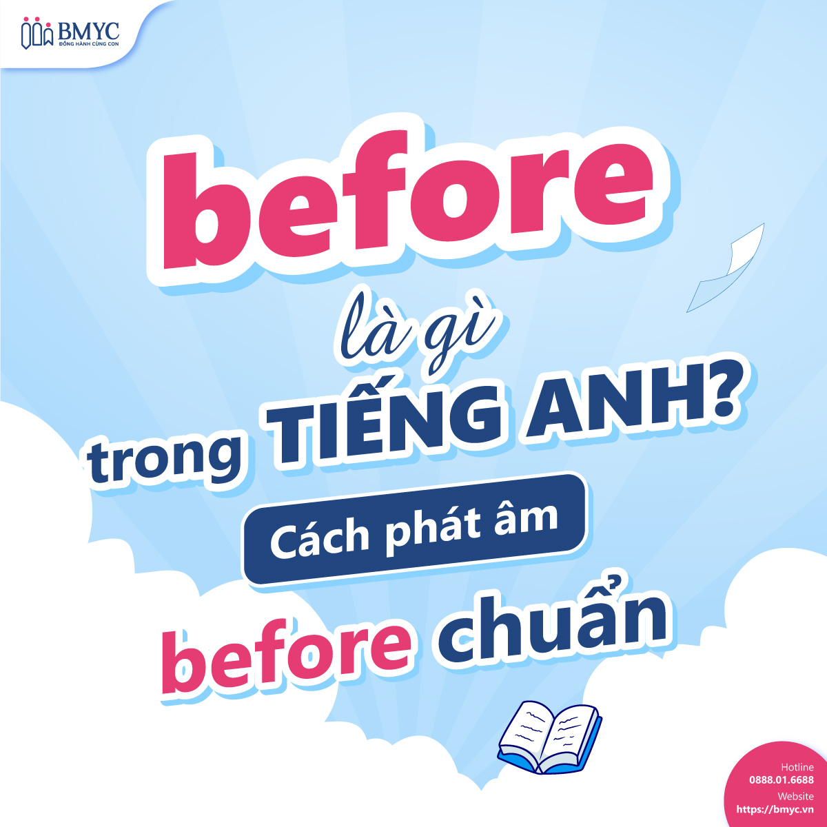 Before là gì trong tiếng Anh? Cách phát âm before chuẩn 