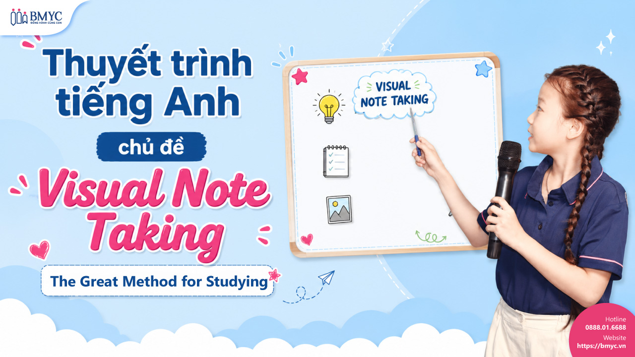 Thuyết trình tiếng Anh chủ đề Visual Note Taking – The Great Method for Studying