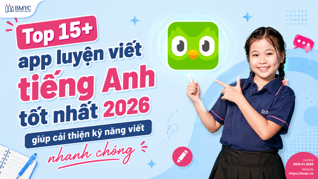Top 15+ app luyện viết tiếng Anh tốt nhất 2026 giúp cải thiện kỹ năng viết nhanh chóng