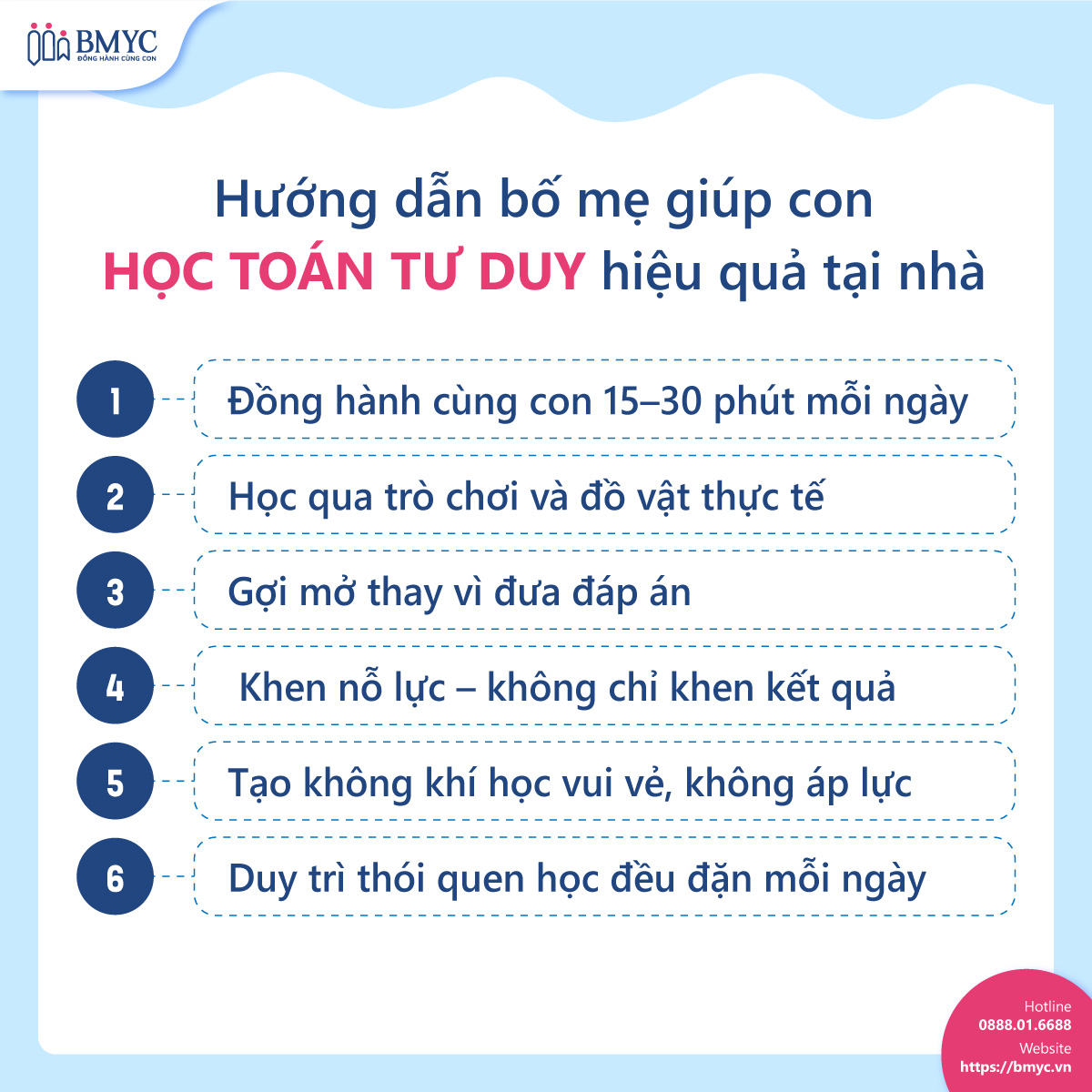 Hướng dẫn bố mẹ giúp con học toán tư duy hiệu quả tại nhà