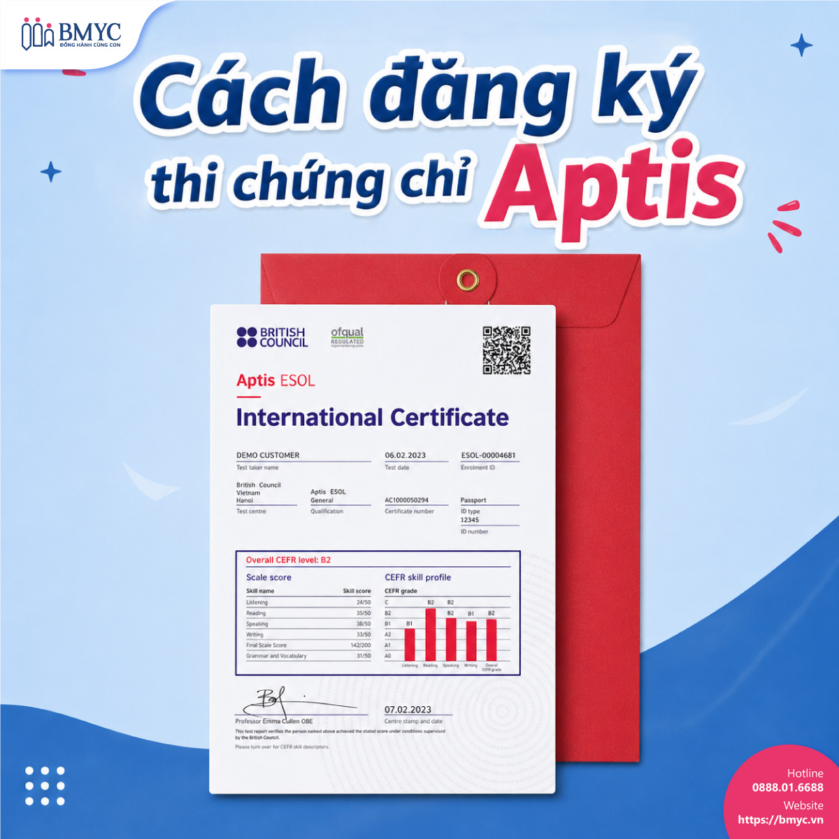 Cách đăng ký thi chứng chỉ Aptis