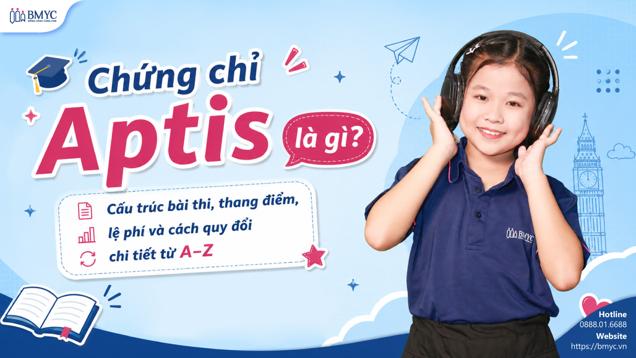 Chứng chỉ Aptis là gì? Cấu trúc bài thi, thang điểm, lệ phí và cách quy đổi chi tiết từ A–Z