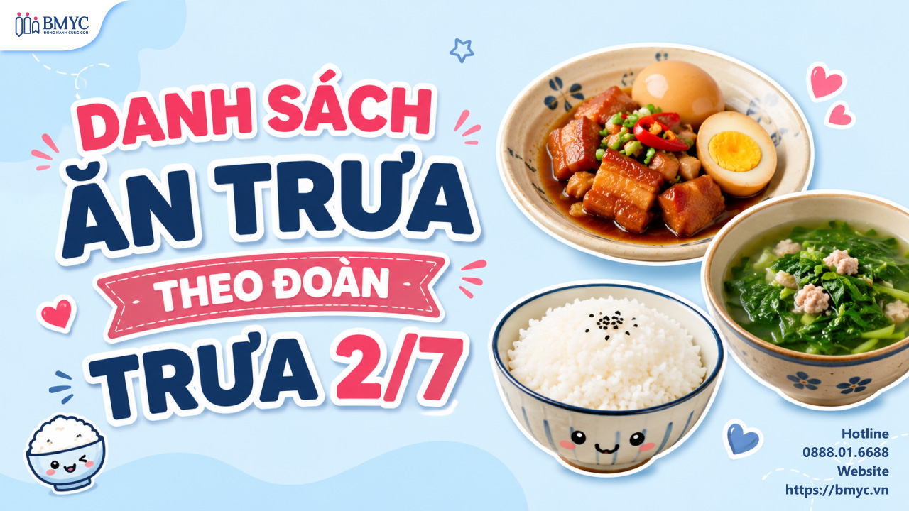 Danh sach an trua ngay 2