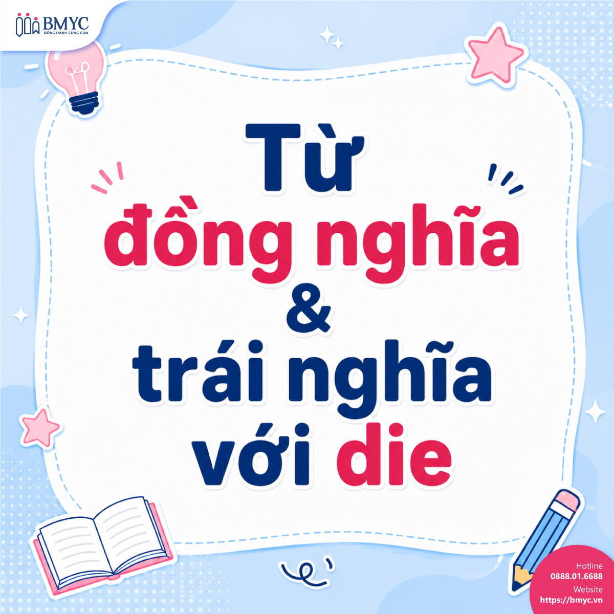 Từ đồng nghĩa & trái nghĩa với die